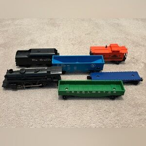 Lionel Rio Grande Engine Burlington Great Northern 9140 9011 9077 Toy Train Car